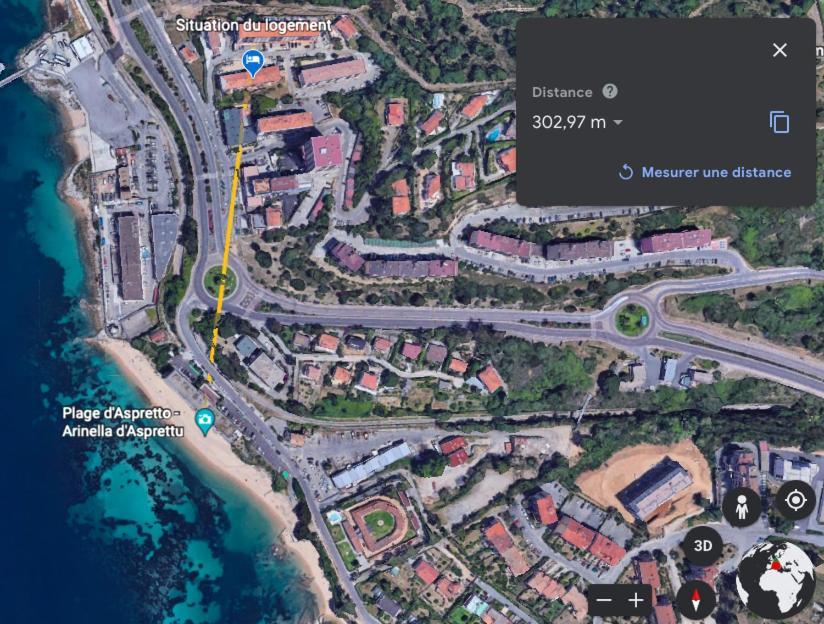 Magnifique Appartement Avec Balcon Vue Mer A L'Entree D'Ajaccio Ajaccio  Exterior foto